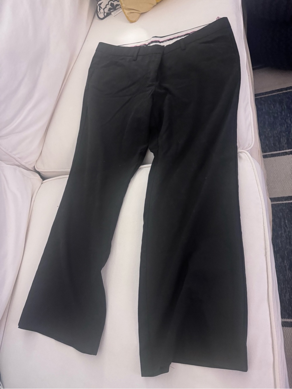 The Limited Black Ankle-Length Cropped Dress Pants